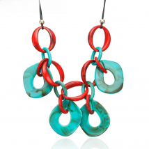 Match-Right Necklaces & Pendants Women/Statement/Acrylic/Big/Lady/Vintage/Choker Necklace Women Neck Pendants for Women NR174