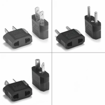 1-100pcs US AU EU Plug Adapter American Japan China US To EU Euro Travel Mini Portable Power Adapter Outlet Converter Socket
