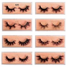 Eyewin 3D Mink False Eyelashes Lash Extension 100% Real Mink Lash Soft Dramatic Reusable Natural Makeup Eyelash For Wholesale