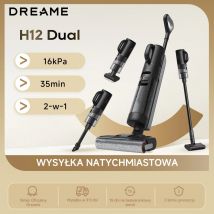Bezprzewodowy odkurzacz pionowy mopujący Dreame H12 Dual