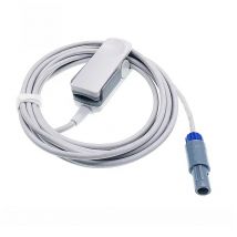 Dual Slots 6 Pin For Mindray SpO2 Sensor PM7000 PM8000 PM9000 MEC-1000 Adult Child Neonate Vet Clips Types Pulse Rate SAO2 Probe