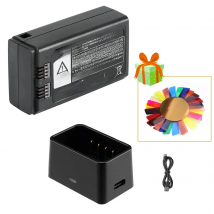 Godox VC26 VB26 VB26B DC 2980mAh 21.6Wh USB Replacement Li-ion Battery Charger for Godox V860III V1 V850III Flash Speedlite