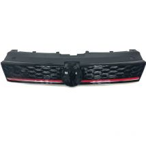 meshed STYLE ABS Front Bumper Honeycomb Grill upper Grille For Volkswagen Polo 2011-2017