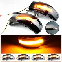 2x For VW Touran 1T1 1T2 2003 2004 2005 2006 2007 2009 Dynamic Blinker LED Turn Signal Light Side Lamp Arrow Mirror Indicator