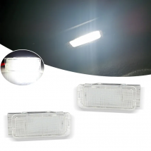 2pcs LED Footwell Under Door Light Luggage Compartment Glove Box Lamps For Peugeot 206 208 308 307 2008 207 508 5008 407 306
