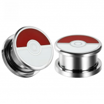 New Style Fashion Design Ear Plugs Stainless Steel Ear Gauges Expanders Screw Stretchers Body Jewelry Gift With High Quality