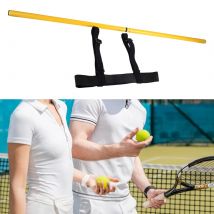 Solución de columpio de tenis, raqueta de tenis, entrenador de columpio trasero para patio, adultos, equipo deportivo al aire libre, equipo auxiliar de entrenamiento de tenis