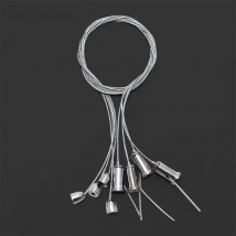 4 wires/lot 1.2m steel cable For lifting  various panel lights 300*300,300*600,300*1200,600*600 all can be used without ceiling.