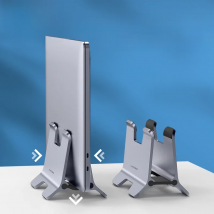 Hagibis Vertical Laptop Stand Desktop Gravity Holder Aluminum Notebook Dock Space-Saving for MacBook/Surface/HP/Dell/Chrome Book