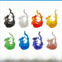 Soul Effect Impact Fire Special Effects Blue Flame Model Plastic Action Figure Display HG/RG SD Rabot/animation Stage Act Suit