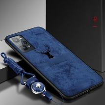 For OPPO Realme GT2 Pro Case Luxury Soft Silicone+Hard fabric Deer Slim Protect Back Cover Case for Realme GT NEO 2 GT 2 2Pro