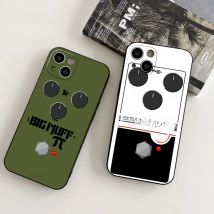 Big muff Phone Case For IPhone 16promax 15promax 15pro 14pro 12Promax 13Pro 14promax iphone guitar pedal black Covers