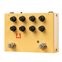 SONICAKE A Factory Analog Preamp and digital Reverb Dual footswitch guitar effects pedal QDS-04