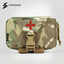 IFAK-Tasche, Erste-Hilfe-Tasche für das Notfall-Überleben im Freien, zerreißbare medizinische Molle-Gürteltasche, Grifftasche, taktische Molle-Attachm