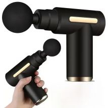 Portable Fascia Gun Deep Tissue Wireles Massage Gun Lightweight Adjustable Speed Whole Body Massage Equipment Neck Body Massager