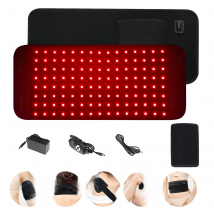 Red Infrared Light Therapy Pad   LED Beauty Devices for Face and Body Back Knee Hands Feet Relief Portable 660nm 850nm  Heat Pad