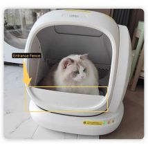 ONLY Raised Entrance Fence for UBPET C20 Self Cleaning Cat Litter Box, Reduces Litter Scattering and Prevents Urinating Outside