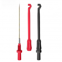 Cleqee P30036A Safety Wire-Piercing Probes Non-Destructive Puncture Probe With 4mm Jack Multimeter Automotive Test Hook Tool