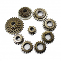 Sprocket Gear Flywheel For Bike Generator, with 3-Speed 5-Speed 12, 14, 16, 17, 18, 19,20, 22, 24, 28 Tooth/Teeth