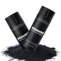 Aadglamful Fiber Powder 30g: aggiunge visualmente il volume dei capelli, riempie le linee sottili, unisex, ideale per feste, datteri e occasioni speciali