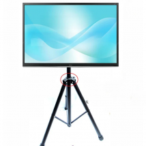 DLS-12MT new Universal 14"-55" height adjustable 50kg tilt LCD tv floor tripod stand VESA 400X400 300x300 monitor holder trolley