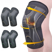 Knee Brace, Knee Compression Sleeve for Men and Women, Knee Support for Running, Workout, Gym, Hiking, Sports