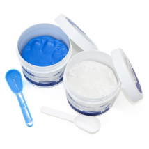 Dental Clinical Impression Putty Material Crown Silicone Rubber Teeth Mold Kit Catalyst Base For Denture Veneers Dentistry Lab