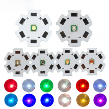 10pcs 1W 3W High Power LED Beads XP-E 3535 XPE Lamp Diode 3.5*3.5mm Full Spectrum Cool Warm White Green Deep Red660nm Royal Blue