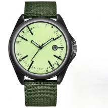 XINEW Men Watches Fashion Luminous Watches Nylon Strap Date Quartz Wristwatches Men Sports Watches horloge mannen reloj hombre