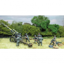 1/72 Scale Resin Figure Model Kit  Military  Artillery Group 7 People (Cannon Not Included) Unassembled and Unpainted