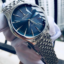 Reef Tiger/RT Luxury Dress Watch for Men Stainless Steel Bracelet Blue Dial Automatic Wrist Watches RGA8232