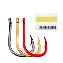 FISH KING 50-100pcs High Carbon Steel Fishing Hook 1#-12# ISEAMA WHIT EYE Carp Fishhooks Catfish Anzol Japan Fishing Tackle