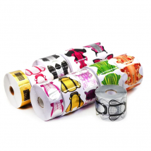 100pcs Nail Art Acrylic UV Gel  Extension Forms Art Tools French Curve False Nails DIY Guide Forms Stickers Manicure Set