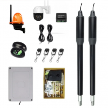 AC110V/220V to 24V Electric Automatic Strong Dual Arm Swing Gate Opener Up to 660 Lbs Hardware Driveway Door KIT