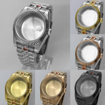 Lisban 36mm 40mm Sapphire Glass Watch Case fit for NH35 NH36 NH34 ETA2824 2836 Mingzhu DG2813 Miyota8205 8215 PT5000 Movement