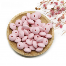 Cute-idea Baby Silicone Lentils Beads 100Pcs Baby Abacus Lentils teething beads infant Pacifier Chain Care toys Accessories gift