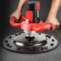 2880W/4880W Cement Polishing Machine Electric Wall Smoothing Machine 6 Adjust Speed Concrete Mortar Trowel Plastering Mixer