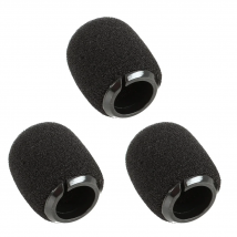 3Pcs/Lot Plastic Snap Foam Cover Windscreen Sponge For Shure Beta98H/C MX412 418 Instrument Gooseneck Microphone