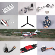 FMS 1400mm Cessna Sky Trainer 182 Parts Propeller Spinner Motor Shaft Landing Gear etc RC Airplane Model Plane Aircraft Avion