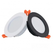 DC 12V LED downlight ceiling light spotlight 3W 7W 9W 12W recessed grille ultra-thin downlight round black white
