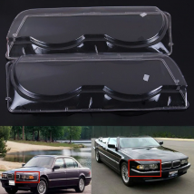 Front Left Right Headlight Clear Lens Cover Clear Headlamp Shell For BMW E38 728i 730i 735i 740i 1999 2000 2001 Headlight Cover