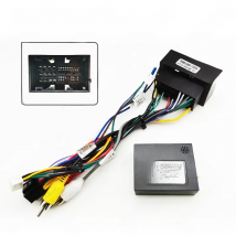 52Pin Harness CAN Bus Decoder, SWC Retention RCA P&P 16Pin Android, for Fiat 500 500L Doblo Ducato 500X Egea Tipo (2015-2022)