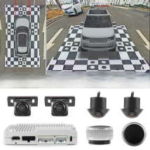 360-degree bird's-eye panoramic view 3D car panoramic 1080P hard disk video recorder system for Discovery ,Evoque ,RangeRover