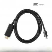 PzzPss 1080P Mini Displayport to HDMI Cable 1.8M HD Thunderbolt 2 Mini Display Port Adapter Cord For MacBook Air Mini DP to HDMI