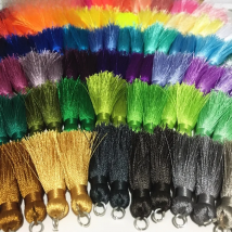 GUFEATHER L87/4cm/Silk Tassel earring/ jewelry accessories/accessories parts/diy/jewelry components/diy pendants,2pcs/bag