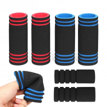 Motorcycle Handle Bar Grips Cover Foam Anti Vibration Motocross 22mm Handlebar Off-Road Bike Electric Bicycle Scooter ATV MTB