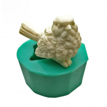 Bird Animals Silicone Mold Cake Decorating Tools 3D Cuckoo Soap Form Salt Sculpture Ice Chocolate Sparrow Mould Kitchen Baking