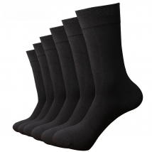 Match-Up  Men Bamboo Grey Socks Breathable Anti-Bacterial man Business Dress Socks (6 Pairs/Lot)