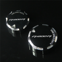 For BMW R1200R 2007-2014 Aluminum Motorcycle Front Rear Brake Fluid Reservoir Cap Oil Cylinder Cover R1200 R Accessories
