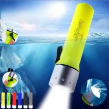 Outdoor Diving Powerful Flashlight on the Battery Mini Portable Lighting Lights High Lumen LED Waterproof Flashlightight Lantern